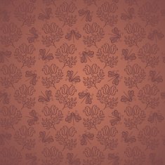 Seamless Floral Pattern with Insects