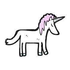 Cartoon Unicorn N105