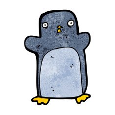 Cute Christmas Penguin N28