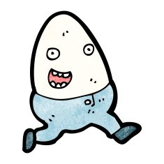 Egg Cartoon Character N23