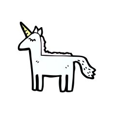 Cartoon Unicorn N107