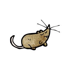 Cartoon Mouse N104
