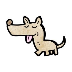 Cartoon Dog N151
