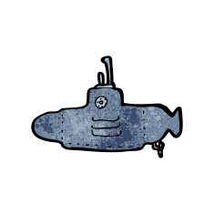 Cartoon Submarine N23