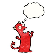 cartoon crazy little devil N2