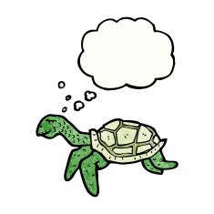Cartoon Sea Turtle N21