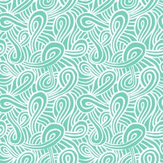 Aqua blue pattern with loops
