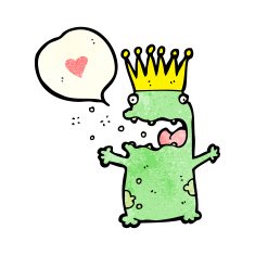 Cartoon Frog Prince N17