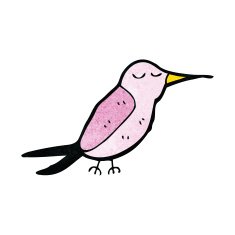 Cartoon Bird N580