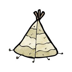 cartoon tepee N5