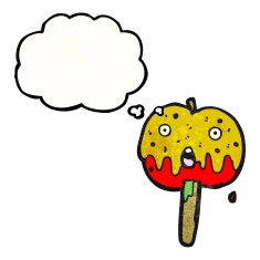 cartoon toffee apple N12