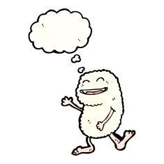 cartoon snow monster N3