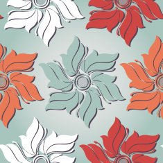 Seamless Floral Pattern N146