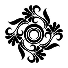 Beautiful Deco Square (Vector) N3
