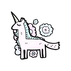 Cartoon Unicorn N110