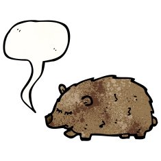 Cartoon Bear N198