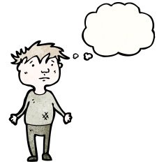 cartoon poor orphan boy N3