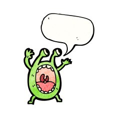 Cartoon Alien N190