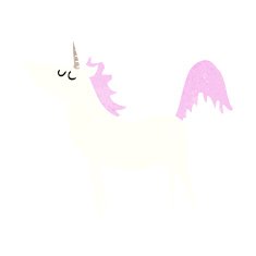 Cartoon Unicorn N113