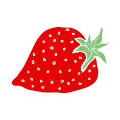 Cartoon Strawberry N102