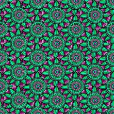 abstract flowers pattern N5