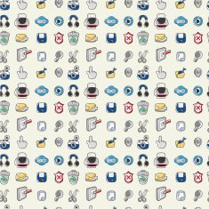 seamless web pattern N10
