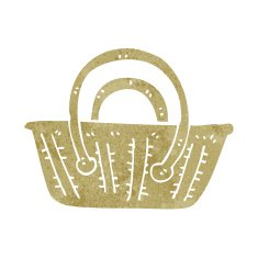 Cartoon Basket N13