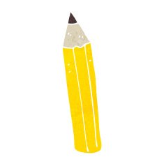 Cartoon Pencil N135
