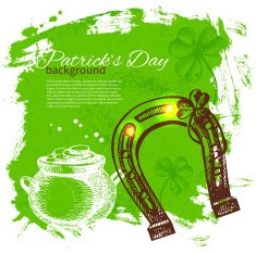 St Patrick's day background N7