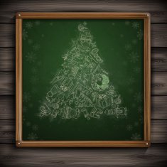 Hand Drawn Christmas Set N15