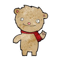 cartoon cute teddy bear N95