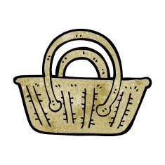 Cartoon Basket N14