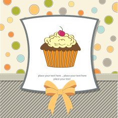 Birthday cupcake N33