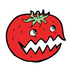 Cartoon Tomato N223