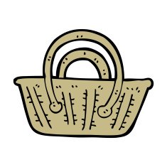 Cartoon Basket N16