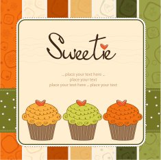 Birthday cupcake N40