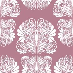 Seamless Ornate Pattern (Vector) N6