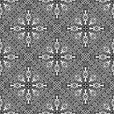Seamless Ornate Pattern (Vector) N7