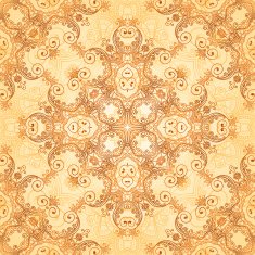 Ornate vintage seamless pattern in mehndi style N10