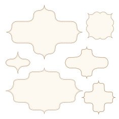 Stitched frames set