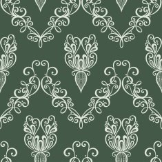 Seamless Ornate Abstract Pattern N40