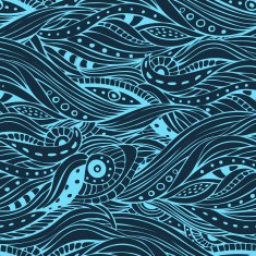 wave seamless pattern N7