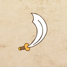Sword on Grunge Background