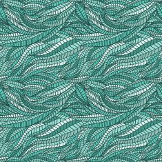 Seamless abstract hand-drawn waves pattern N30