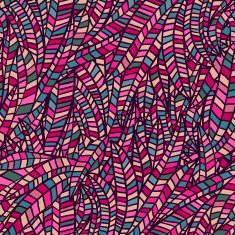 Seamless abstract hand-drawn waves pattern N32