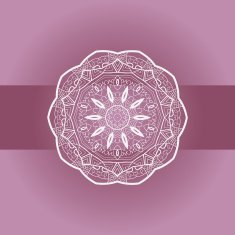 Oriental mandala motif N7