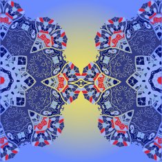 Oriental mandala motif N8