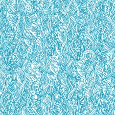 Seamless abstract hand-drawn pattern waves background N28