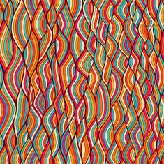 Seamless wave hand-drawn pattern N70