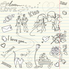 Valentine's Day doodle N3